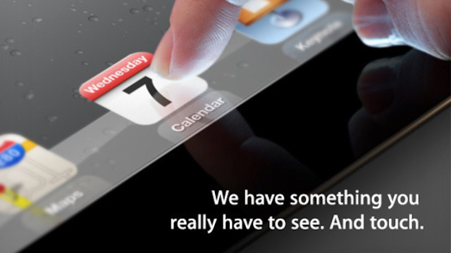 Apple Announces March 7 Event, Likely IPad 3 Unveiling