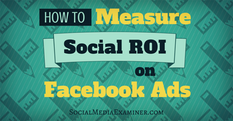 How To Measure Social ROI On Facebook Ads
